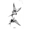Kuş Mini Geçici Dövme Tattoo