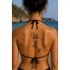 Kuş Sonradan Kararan Yarı Kalıcı Geçici Dövme Tattoo