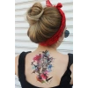 Kuş ve Kafes Geçici Dövme Tattoo