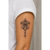 Lotus Çiçek Geçici Dövme Tattoo