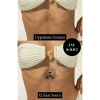Lotus Figürlü 12 Saat Sonra Kararan Geçici Dövme Tattoo