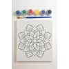 Mandala  Desenli Boyama Seti