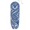 Maori Kol Sonradan Kararan Yarı Kalıcı Geçici Dövme Tattoo
