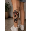 Mavi Gözlü Kız Geçici Dövme Tattoo