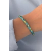 Mavi Renk Mineli Kelepçe Bileklik