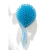 Mavi Renk Unicorn Figürlü Sim Detaylı Saç Tarama Fırçası/ Tarak