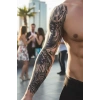 Mekanik Dövme Geçici Tattoo