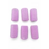 Mor Renk 6lı Küçük Boy Bigudi Set