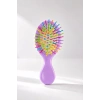 Mor  Renk Cupcake Figürlü Çocuk Saç Tarama Fırçası/Tarak
