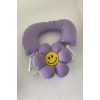 Mor Renk Papatya Figürlü Telefon Aksesuarı