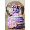 Mor Renk Unicorn Figürlü Küçük Boy Işıklı Kar Küresi