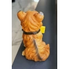 Orta Boy Süs Eşyası Köpek Figürlü Hoşgeldin Yazılı Biblo