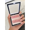 Pembe Renk 12li Takma Tırnak (Yapıştırıcılı)