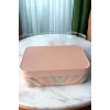 Pembe Renk Ayna Detaylı Takı Organizeri