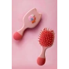 Pembe Renk Balık Figürlü Saç Tarama Fırçası/ Tarak