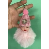 Pembe Renk Bebek Figürlü Peluş Anahtarlık