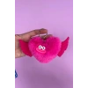 Pembe Renk Canavar Figürlü Peluş Anahtarlık