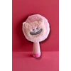 Pembe Renk Canavar Figürlü Peluş El Aynası