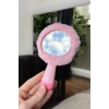Pembe Renk Canavar Figürlü Peluş El Aynası