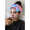 Pembe Renk Canavar Figürlü Peluş Saç Bandı