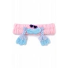 Pembe Renk Canavar Figürlü Peluş Saç Bandı