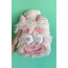 Pembe Renk Canavar Figürlü Peluş Sıcak Su Torbası