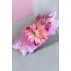 Pembe Renk Çiçek Figürlü Çocuk/ Bebek Saç Bandı