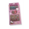 Pembe Renk Çocuk Tırnak /Bileklik /Yüzük /Sticker /Takma Tırnak Set