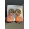 Pembe Renk Deniz Kabuğu Figürlü Küpe (Çift)
