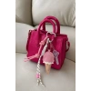 Pembe Renk Dondurma Figürlü Çanta Charm/ Anahtarlık