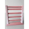 Pembe Renk Dört Katlı Küpe Düzenleyici / Organizer