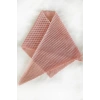 Pembe Renk Fileli Fular