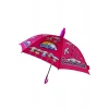 Pembe Renk Karışık Figürlü Kılıflı Çocuk Şemsiye
