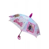 Pembe Renk Karışık Figürlü Kılıflı Çocuk Şemsiye