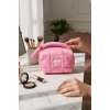 Pembe Renk Makyaj Çantası