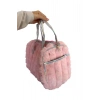Pembe Renk Peluş Makyaj Çantası