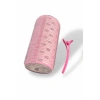 Pembe Renk Pens Ve Cırtlı/ Yapışkanlı Saç Bigudisi /Orta Boy