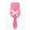 Pembe  Renk Simli Unicorn  Figürlü Saç Tarama Fırçası/Tarak