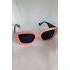 Pembe Renk Siyah Cam Detaylı Kadın Güneş Gözlüğü