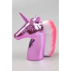 Pembe Renk Unicorn Figürlü Allık/Makyaj Fırçası