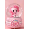 Pembe Renk Unicorn Figürlü Küçük Boy Işıklı Kar Küresi