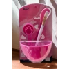 Pembe Renk Yüz Maskesi Karıştırma Kabı (Küçük Boy)