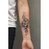 Pusula Geçici Dövme Tattoo