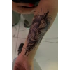Pusula Karışık Büyük Geçici Dövme Tattoo