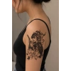 Samuray Kızı Geçici Dövme Tattoo