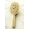Sarı Renk Charm Takılabilen Saç Tarama Fırçası/ Tarak