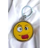 Sarı Renk Emoji Figürlü Anahtarlık