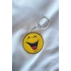 Sarı Renk Emoji Figürlü Anahtarlık