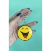 Sarı Renk Emoji Figürlü Anahtarlık