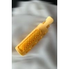 Sarı Renk Tarak Detaylı Saç Kabartma Tokası (Tek)